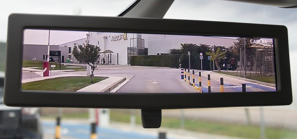 New Smart Rearview Mirror from Ficosa