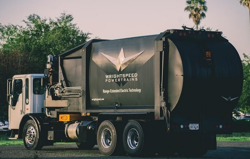 New Range-extended Electric Refuse Truck