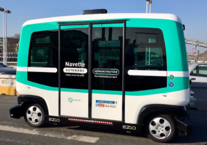 12-Person Electric Autonomous Min-Shuttle Demoed in Texas