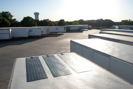 Fleets use solar