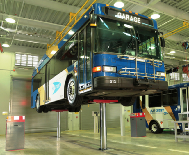 New Telescopic Piston Lift from Stertil-Koni Delivers Capacity of 35,000 lbs. per Piston