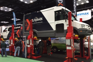 XL Hybrids Rise High at Work Truck Show