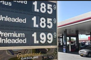 Gas prices drop below $2.00