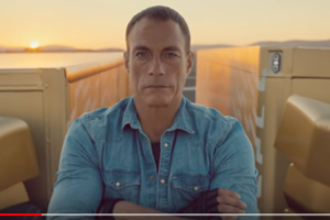 Jean-Claude Van Damme Performs Epic Split