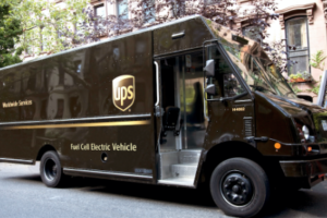 UPS Showcases Extended Range Fuel Cell Electric Delivery Vehicle