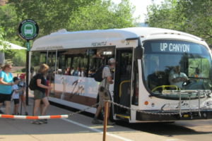 Zion National Park Rolls with First Electric Bus